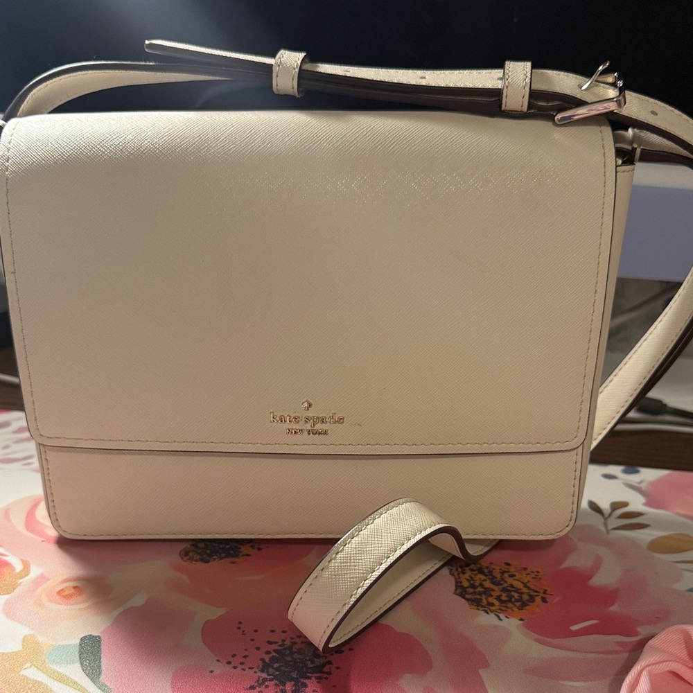 Kate Spade Ivory Crossbody Bag